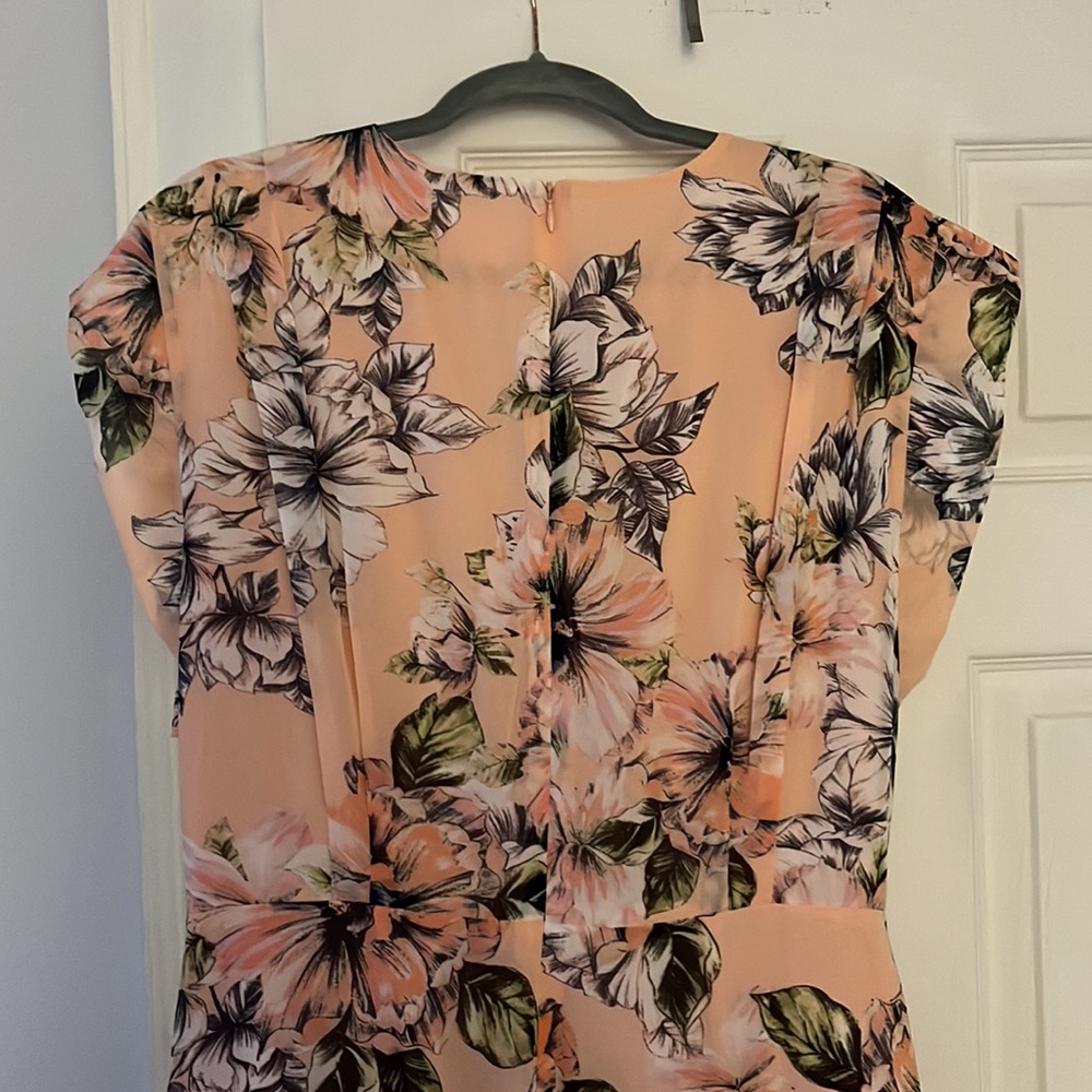Eliza J size 16 floral high low dress - Picture 4 of 6